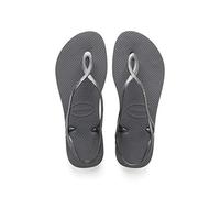 Havaianas - Luna, Sandalias Cómodas, Estilosas y Funcionales, Ajuste Seguro en Tobillo, Tiras Trenzadas y Suela Antideslizante, Mujer