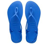 Havaianas - Luna, Sandalias Cómodas, Estilosas y Funcionales, Ajuste Seguro en Tobillo, Tiras Trenzadas y Suela Antideslizante, Mujer