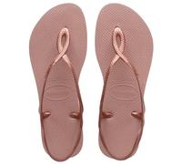 Havaianas - Luna, Sandalias Cómodas, Estilosas y Funcionales, Ajuste Seguro en Tobillo, Tiras Trenzadas y Suela Antideslizante, Mujer