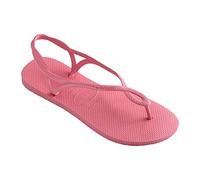 Havaianas - Luna, Sandalias Cómodas, Estilosas y Funcionales, Ajuste Seguro en Tobillo, Tiras Trenzadas y Suela Antideslizante, Niña