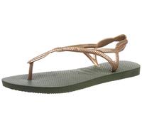 Havaianas Luna, Sandalias Mujer, Green Olive, 35/36 EU