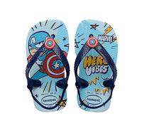 Havaianas Marvel, Chanclas, para Unisex bebé, Agua Azul, 22 EU