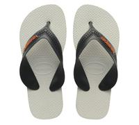 Havaianas Max, Sandalias Unisex Niños, White/Grey, 31/32