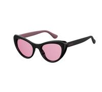 Havaianas Mujer CONCHAS 807/U1 Gafas de sol Plástico Negro Rosa Cat Eye Normal