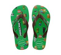 Havaianas Niños Kids Minecraft FlipFlops Leaf Green 23 EU