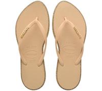 Havaianas - Sandalia 4150157 Hav Slim Point Marrón Mujer uso casual playa 4150157 HAV SLIM POINT para: MUJER color: 1859 MARRON ORO talla: 35/36