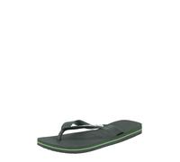 HAVAIANAS Sandalias de dedo 'BRASIL' verde / blanco 39-40 verde / blanco