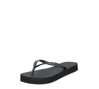 HAVAIANAS Chanclas de cuña Slim Flatform. Color Negro