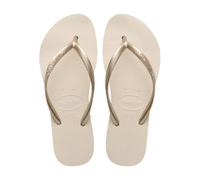 Havaianas Sandalias planas delgadas para mujer, beige, 41/42 EU