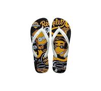 Havaianas Simpsons, Sandalias Unisex Adulto, Black, 39/40