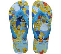 Havaianas Simpsons, Sandalias Unisex Adulto, Turquoise, 35/36 EU