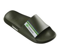 Havaianas Slide Brasil, Slide Unisex Adulto, Green, 35/36