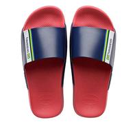 Havaianas Slide Brasil, Slide Unisex Adulto, Red, 35/36