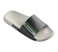 Havaianas Slide Brasil, Slide Unisex Adulto, White, 33/34