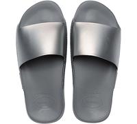 Havaianas Slide Classic Metallic, Slide Unisex Adulto, Gris (Grey Steel), 33/34 EU