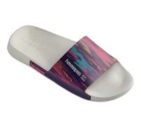 Havaianas Slide Print, Slides, para Unisex adulto, Blanco, 33/34 EU