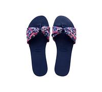Havaianas You Saint Tropez Print, Sandalias Mujer, Navy Blue, 33/34