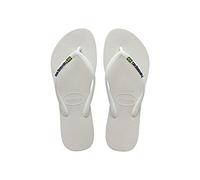 Havaianas - Slim Brasil Logo, Chanclas Cómodas, Duraderas y Ligeras, Homenaje a Brasil, Bandera en Tiras y Suela, Mujer