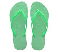 Havaianas Slim, Chanclas Mujer, Green Garden, 33/34 EU