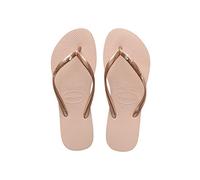 Havaianas Slim Crystal Glamour Swarovski, Chanclas Mujer, Pink Ballet, 33/34 EU