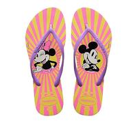 Havaianas Slim Disney, Sandalias Mujer, Yellow Pixel, 35/36
