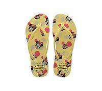 Havaianas - Slim Disney Stylish, Chanclas Cómodas, Ligeras y Estilosas, Diseños de Disney, Tiras Finas y Suela Antideslizante, Mujer