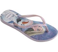 Havaianas Slim Frozen, Chanclas, para Niñas, Lilac Tranquilo / Lila Luz De Luna Brillo, 35/36 EU