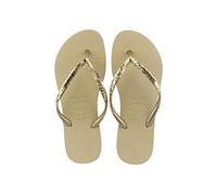 Chanclas Havaianas Slim Glitter Ii Mujer Sand Gris 40 - 41