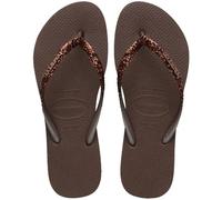 Havaianas Slim Glitter Ii 0727marron 35/36 EU