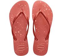 Havaianas Slim Gloss (Mini Me), Sandalias Niñas, Ballet Rose/Golden Blush, 23/24