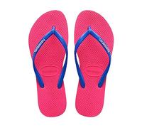 Havaianas Slim Logo FlipFlop Mujer Pink Electric 33 EU