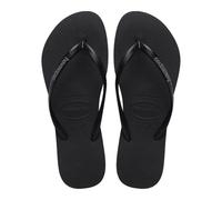 Havaianas - Slim Logo Pop Up, Chanclas con Logo en Contraste de Color, Silueta Estilizada y Cómoda, Suela Antideslizante, Mujer