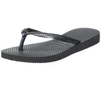 Havaianas Slim (Mini Me), Sandalias Niñas, Black, 29/30