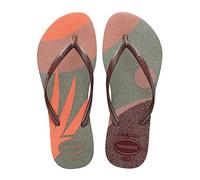 Havaianas Slim Palette Glow, Chanclas, para Mujer, Crocus Rose, 33/34 EU