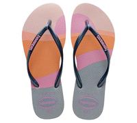 Havaianas Slim Palette Glow, Sandalias Mujer, Peony Rose, 33/34 EU