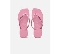 Havaianas Slim Square Logo Metallic 37 - 38 Rosa