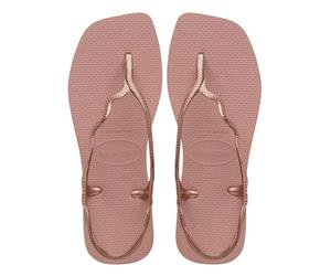 Havaianas - Soleil, Sandalias Elegantes, Duraderas y Cómodas, Con Forma de T, Cierre Trasero, Tiras Onduladas y Suela con Bordes Cuadrados, Mujer