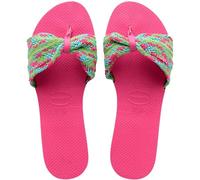 Havaianas Tongs Femme You Saint Tropez Mesh, Chanclas Mujer, Azul Navy, 35 EU
