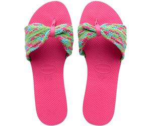 Havaianas Tongs Femme You Saint Tropez Mesh, Chanclas Mujer, Azul Navy, 35 EU