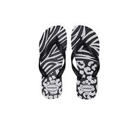 Havaianas - Top Animals, Chanclas, Cómodas, Ligeras y Duraderas, Suela con Estampado de Animal Print, Tiras Anchas y Suela Flexible, Mujer