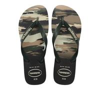 Havaianas Top Camu FlipFlop Hombre Black/Green Olive 45 EU