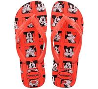 Havaianas Top Disney, Chanclas Unisex adulto, Rojo Red Crush, 33/34 EU