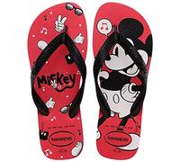 Havaianas Top Disney, Chanclas Unisex niños, Ruby Red Black, 19 EU