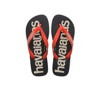 Havaianas Top Logomania 2 Azul Marino 39 4 Chanclas para mujer, rojo anaranjado, 39/40 EU