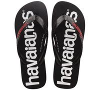 Havaianas Top Logomania 2, Chanclas, para Unisex adulto, Rojo Rubí, 33/34 EU