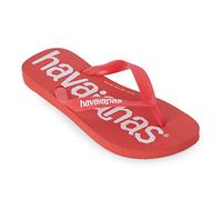 Havaianas - Top Logomanía, Chanclas Cómodas, Duraderas y Ligeras, Suela con Logo en Grande, Adultos Unisex