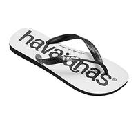 Havaianas Top Logomania (Mini Me), Sandalias Unisex Niños, Black/Black, 27/28 EU