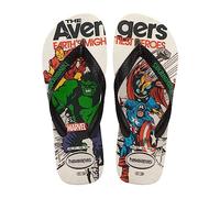 Havaianas - Top Marvel Classics, Chanclas Cómodas, Ligeras y Duraderas, Estampado de Cómics de los Superhéroes Marvel, Hombre