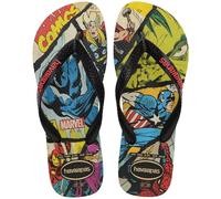 Havaianas - Top Marvel Classics, Chanclas Cómodas, Ligeras y Duraderas, Estampado de Cómics de los Superhéroes Marvel, Hombre