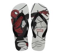 Havaianas - Top Marvel Logomanía, Chanclas Cómodas, Ligeras y Duraderas, Estampado de Superhéroes Icónicos de Marvel, Adultos, Unisex